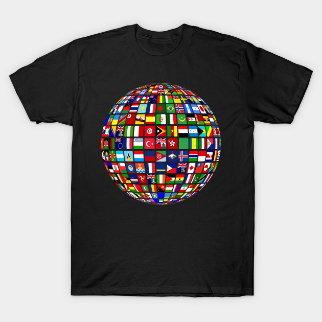 International Flags World Flag TShirt TeePublic